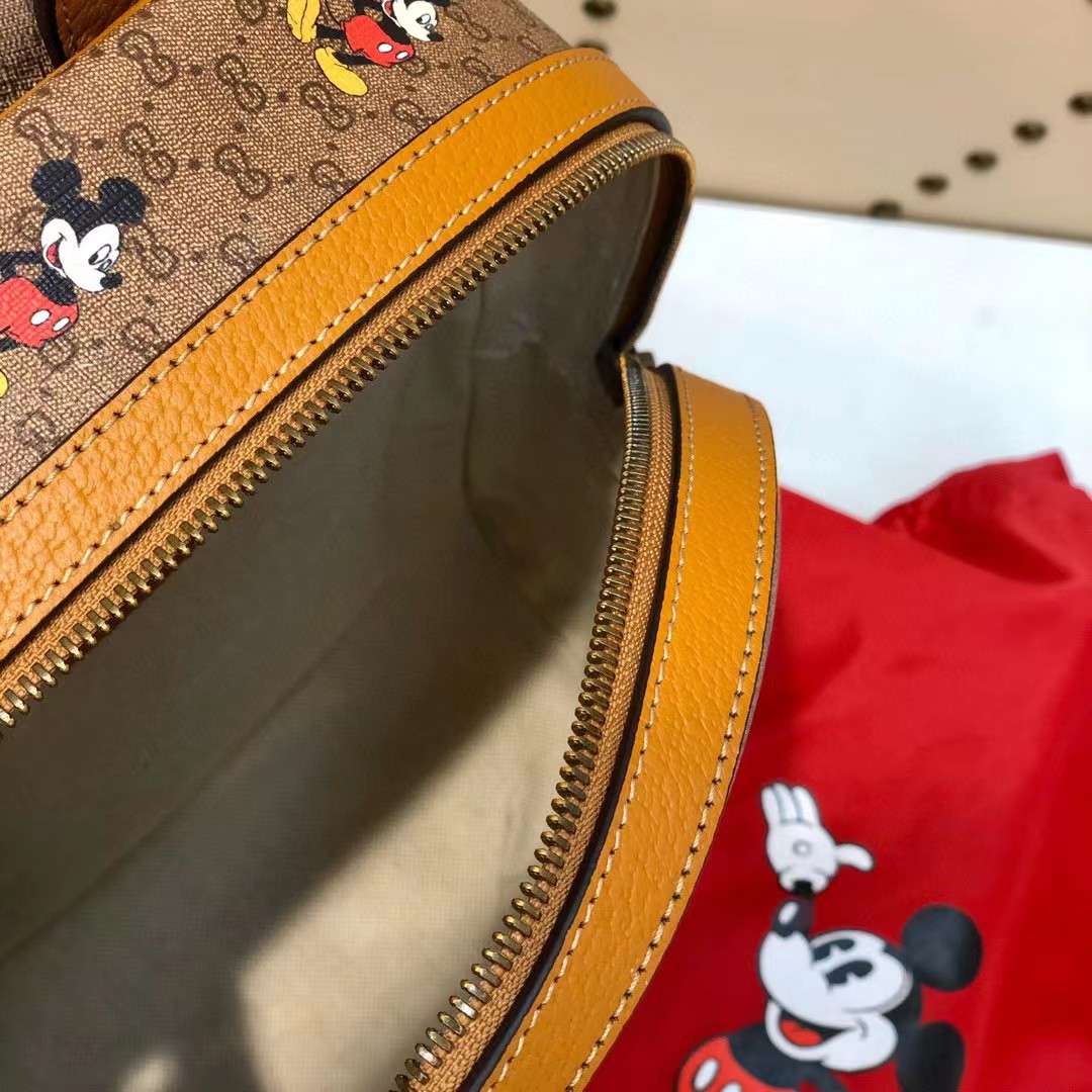 Gucci x Disney Mickey Mouse Medium Backpack（22-29-12CM） - DesignerGu