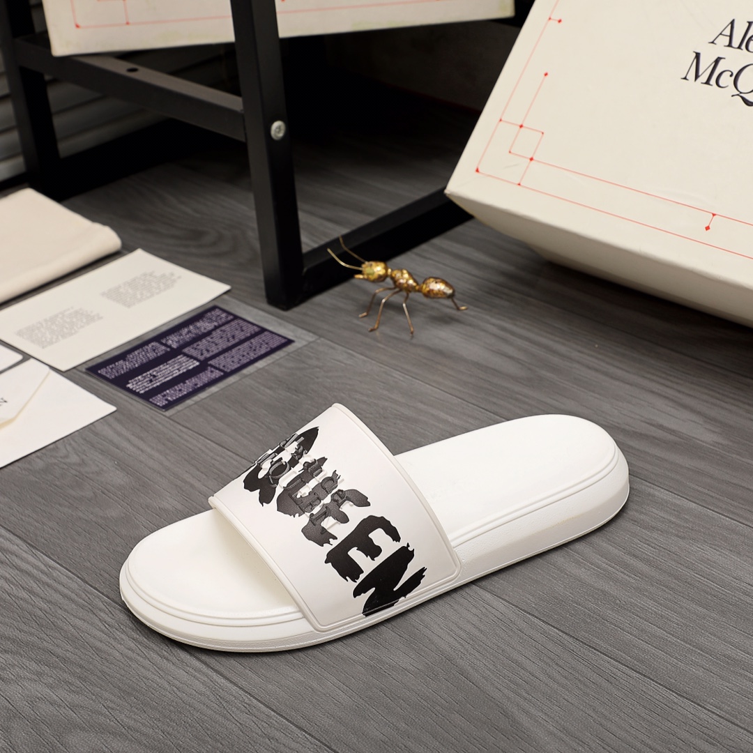 Alexander Mqueen Logo Slipper - DesignerGu