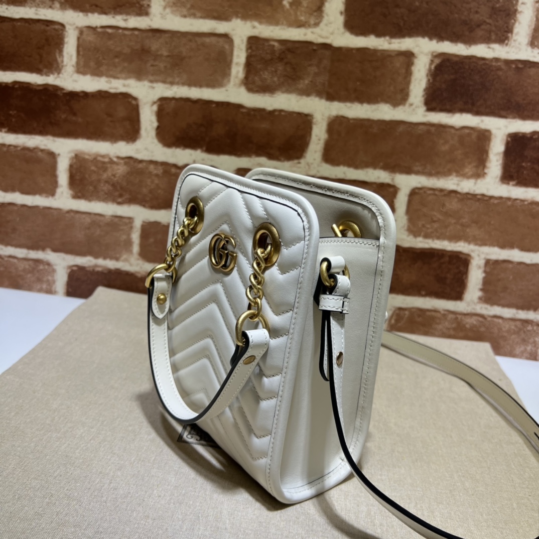 Gucci GG  Marmont Mini Handbag （16-19-7CM） - DesignerGu