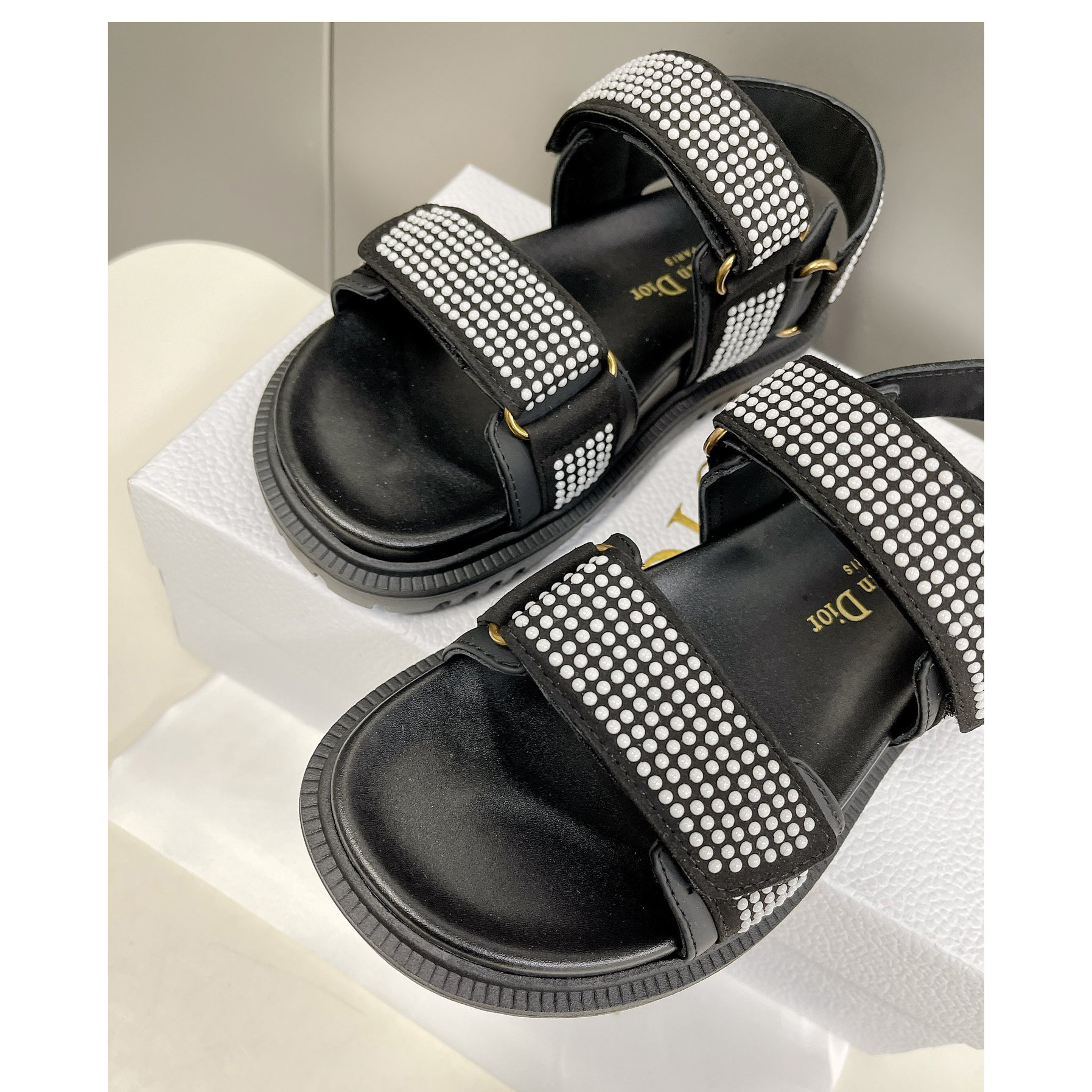 Dior Women Dioract Sandal - DesignerGu