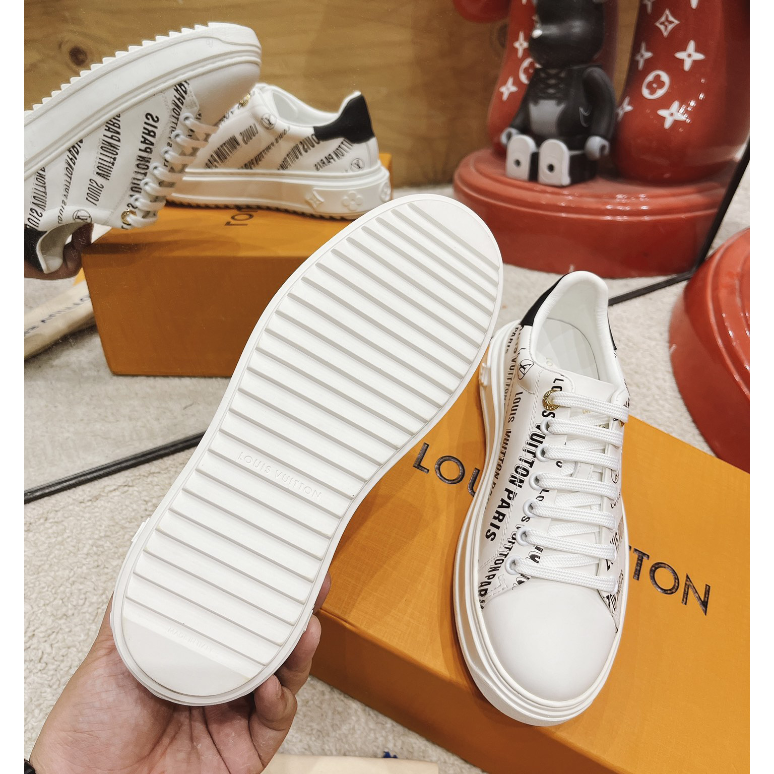 Louis Vuitton Time Out Sneaker  - DesignerGu