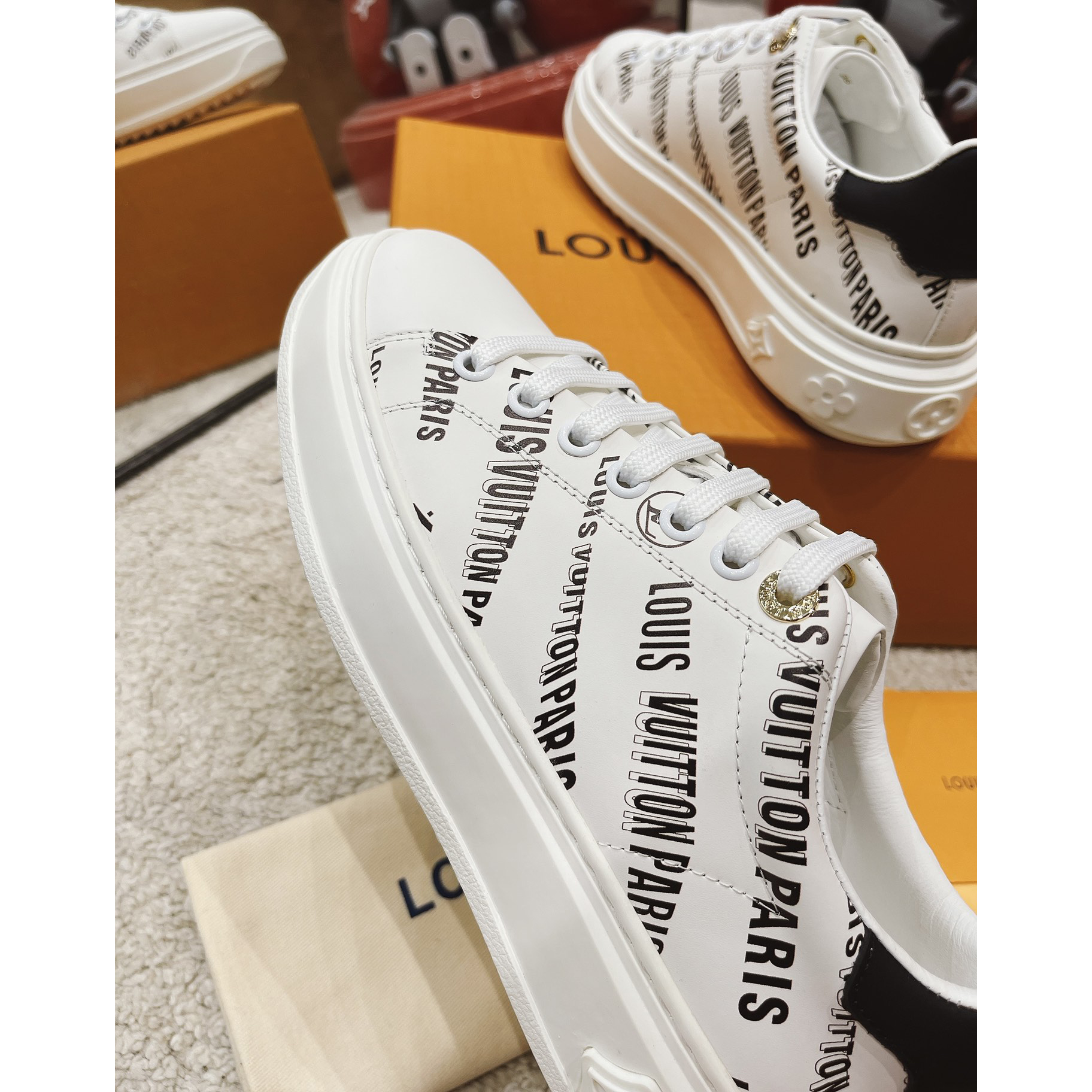 Louis Vuitton Time Out Sneaker  - DesignerGu