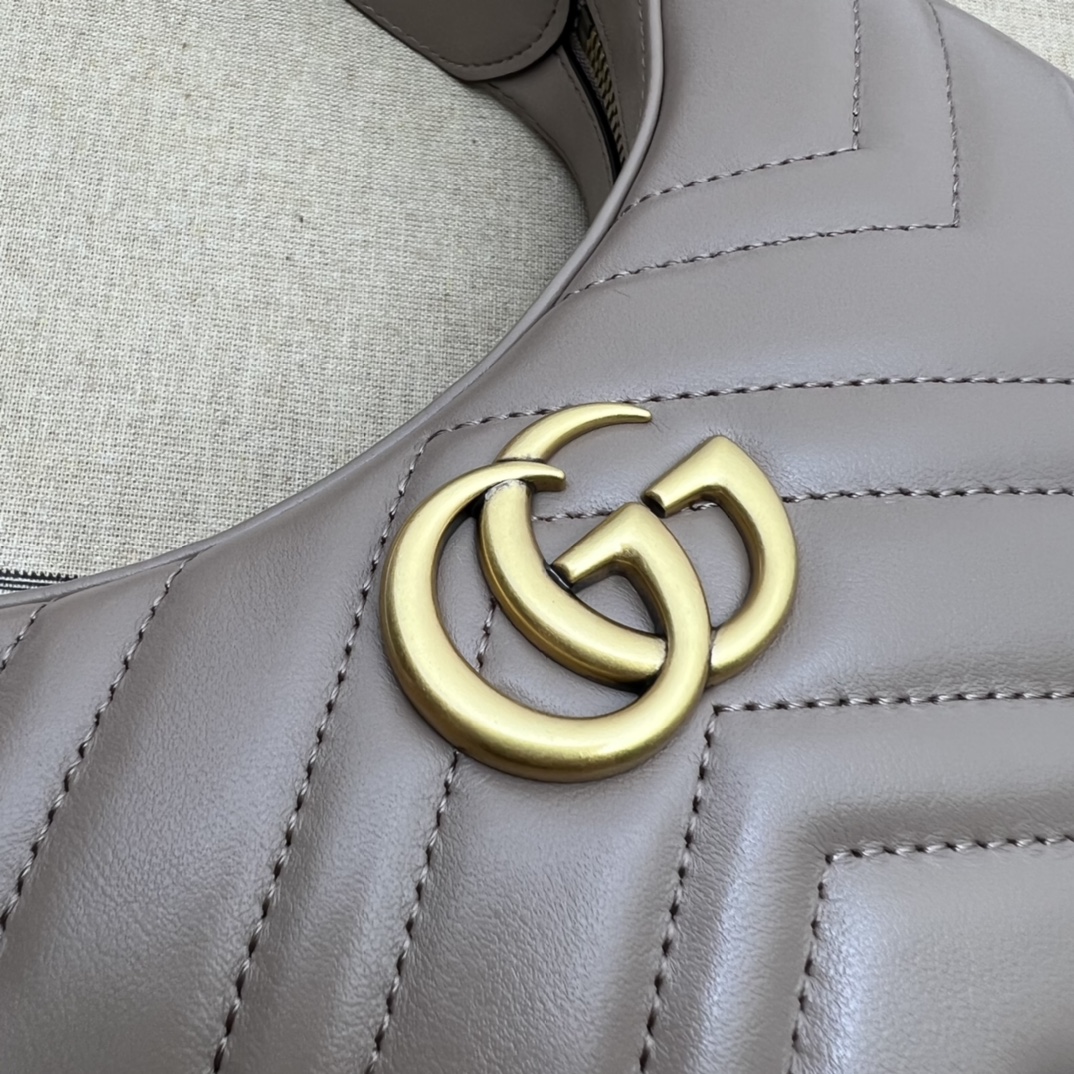 Gucci GG  Leather Handle Bag（21-11-5CM） - DesignerGu