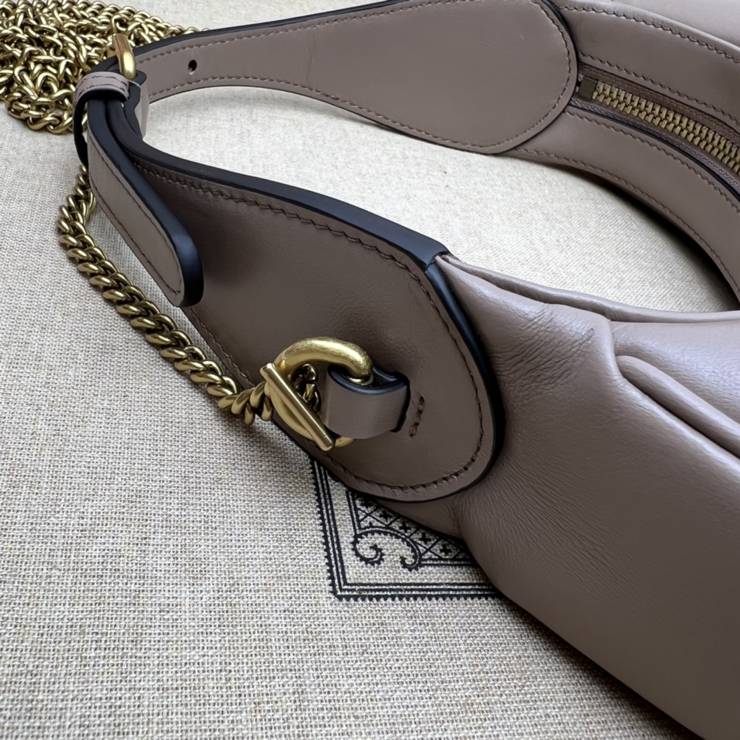 Gucci GG  Leather Handle Bag（21-11-5CM） - DesignerGu