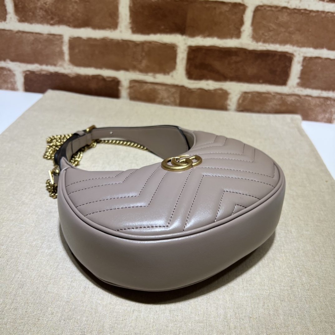 Gucci GG  Leather Handle Bag（21-11-5CM） - DesignerGu