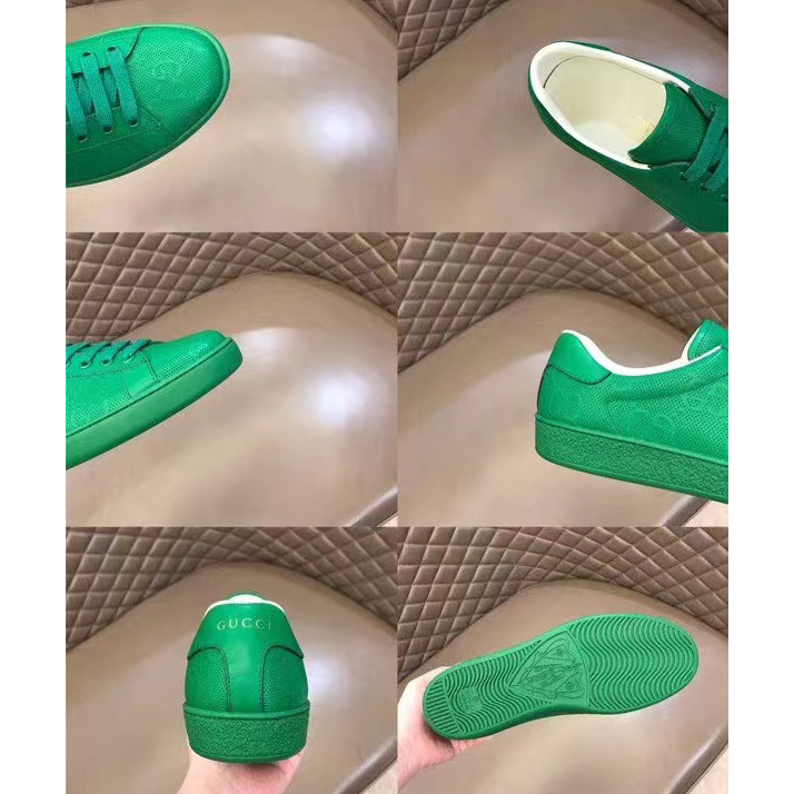 Gucci GG Sneaker In Green - DesignerGu