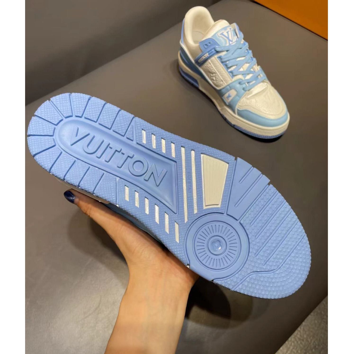 Louis Vuitton Run  Away Sneaker(Upon UK Size) - DesignerGu