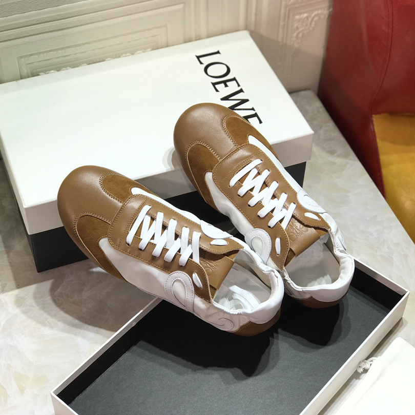 Loewe Ballet Runner In Nylon And Calfskin - DesignerGu