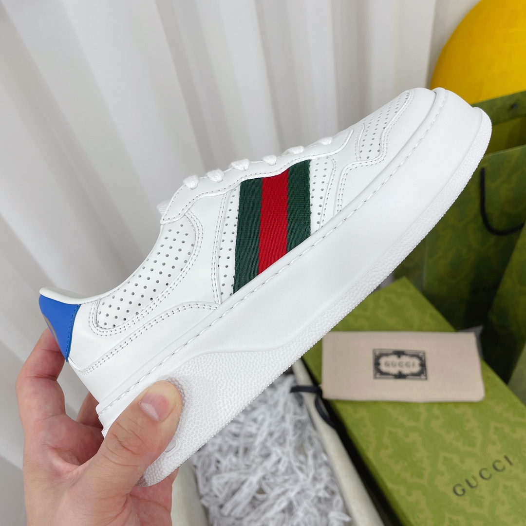 Gucci GG Chunky B Series Men's &Women's Sneakers With Web(Upon UK SIZE) - DesignerGu