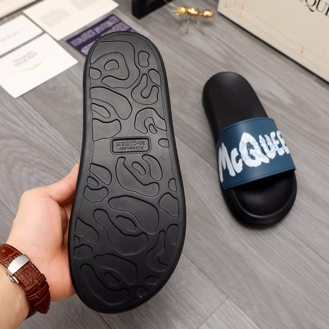 Alexander Mqueen Logo Slipper - DesignerGu