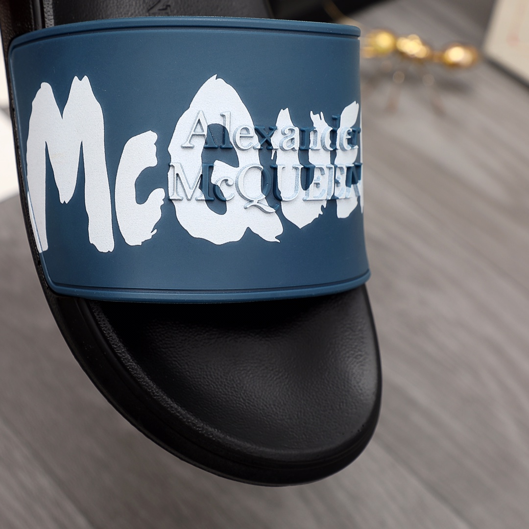 Alexander Mqueen Logo Slipper - DesignerGu