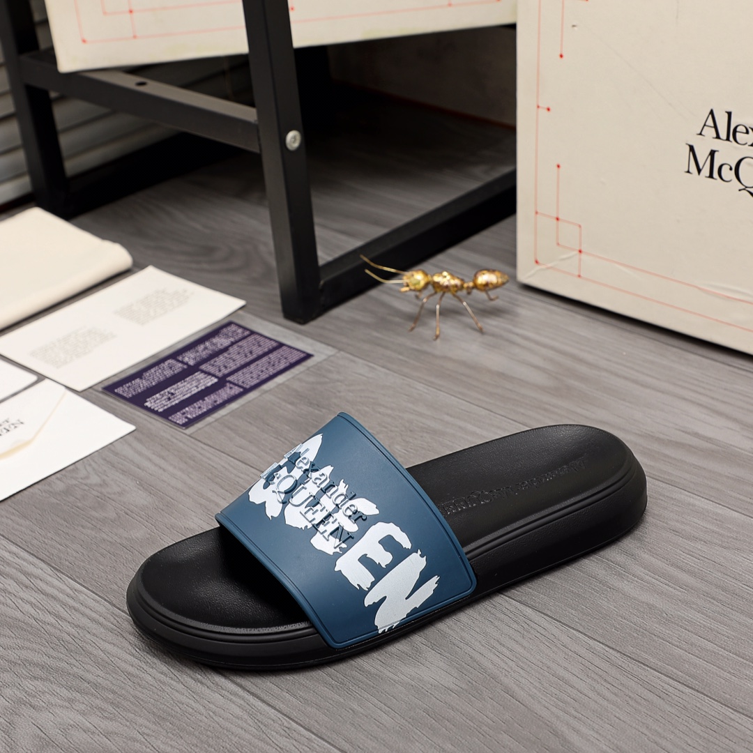 Alexander Mqueen Logo Slipper - DesignerGu