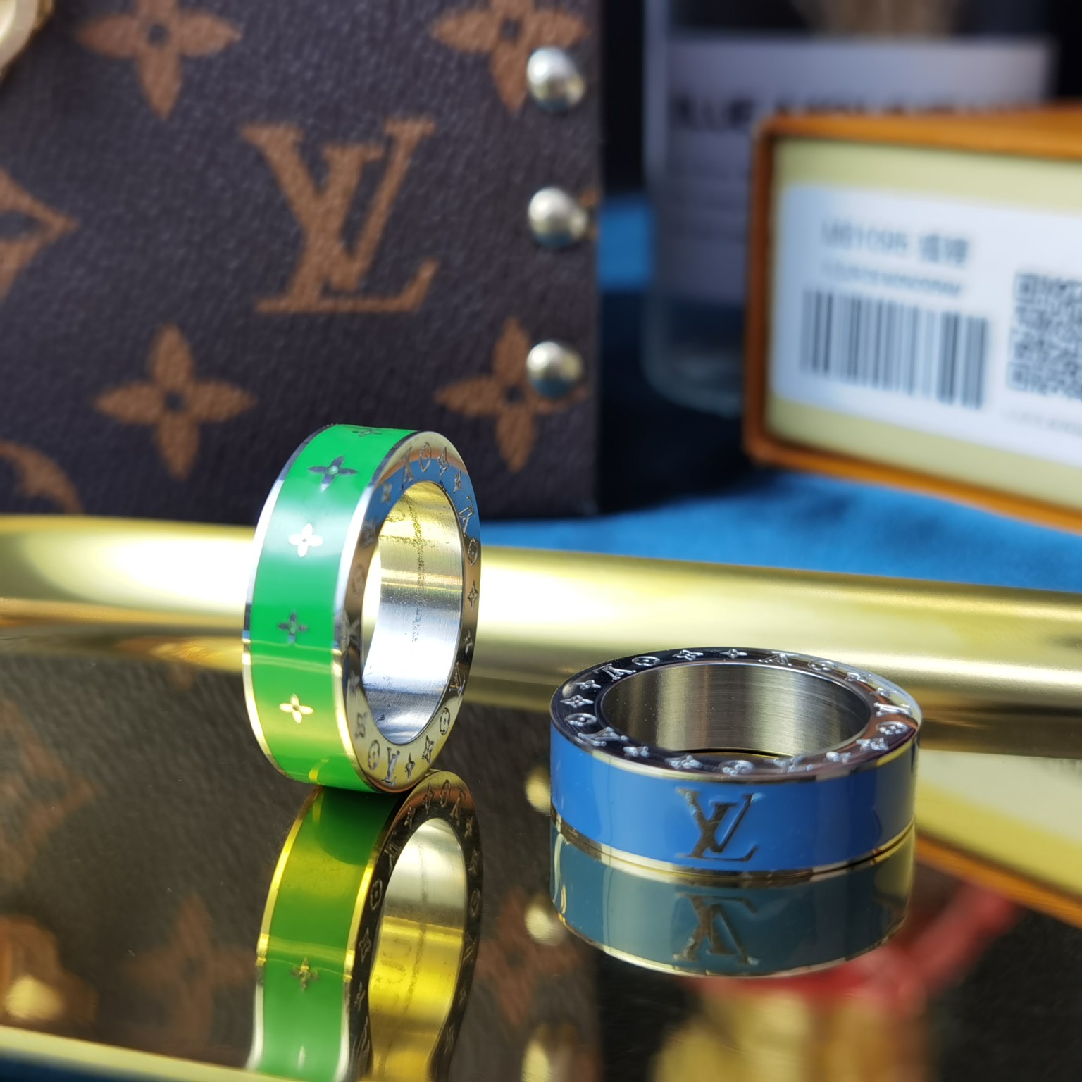 Louis Vuitton Rainbow Charms Ring - DesignerGu