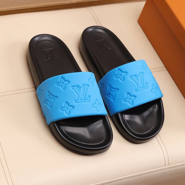 Louis Vuitton Monogram Slippers - DesignerGu