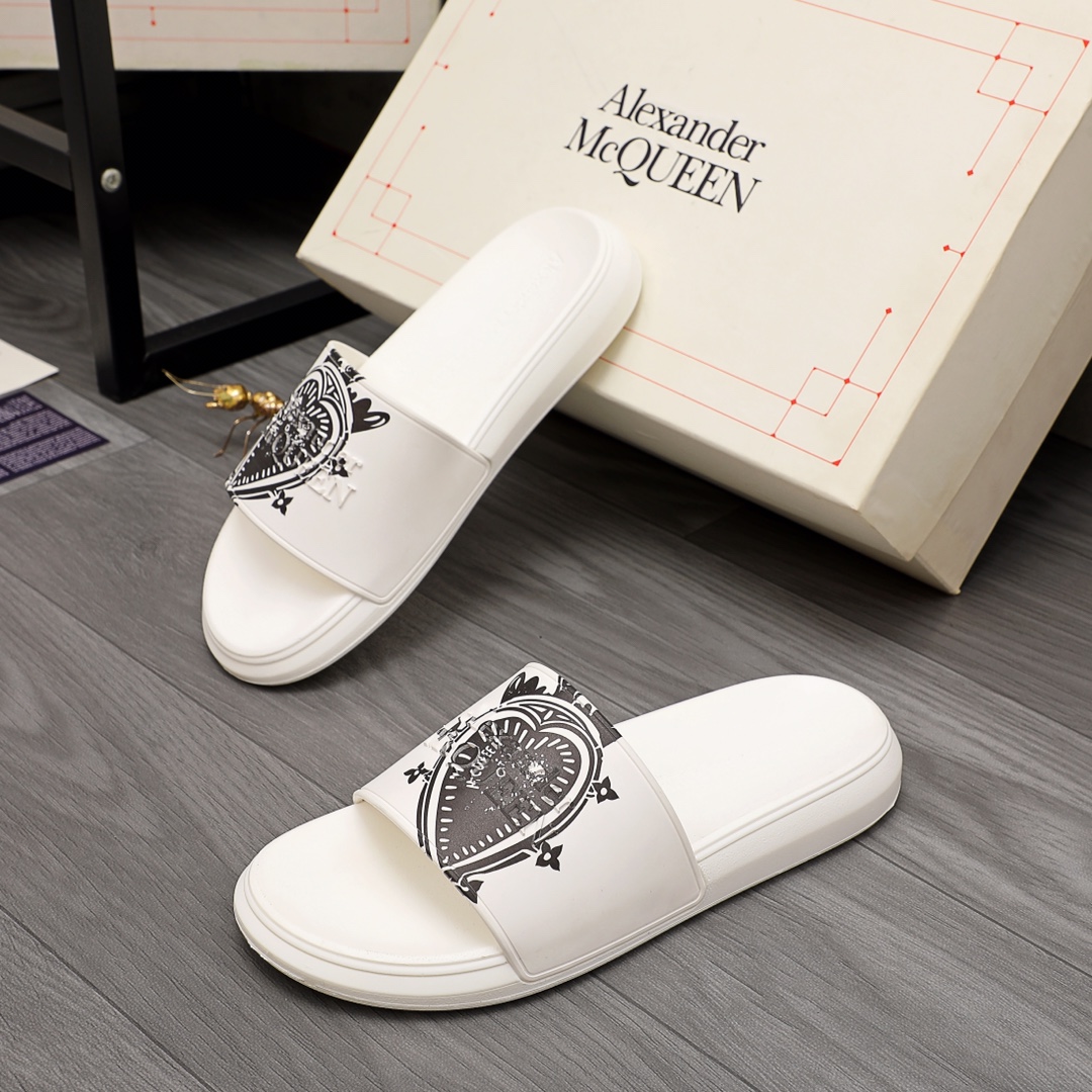 Alexander Mqueen Logo Slipper - DesignerGu