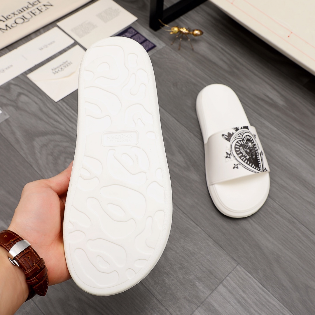 Alexander Mqueen Logo Slipper - DesignerGu