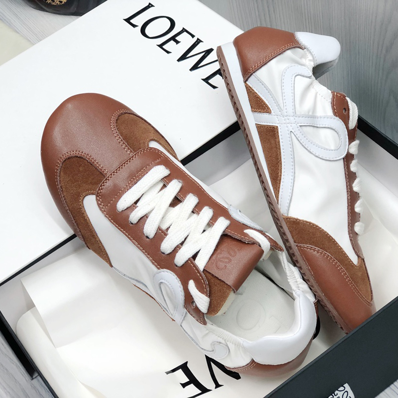 Loewe Ballet Runner In Nylon And Calfskin - DesignerGu