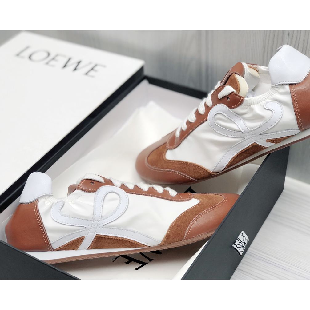 Loewe Ballet Runner In Nylon And Calfskin - DesignerGu