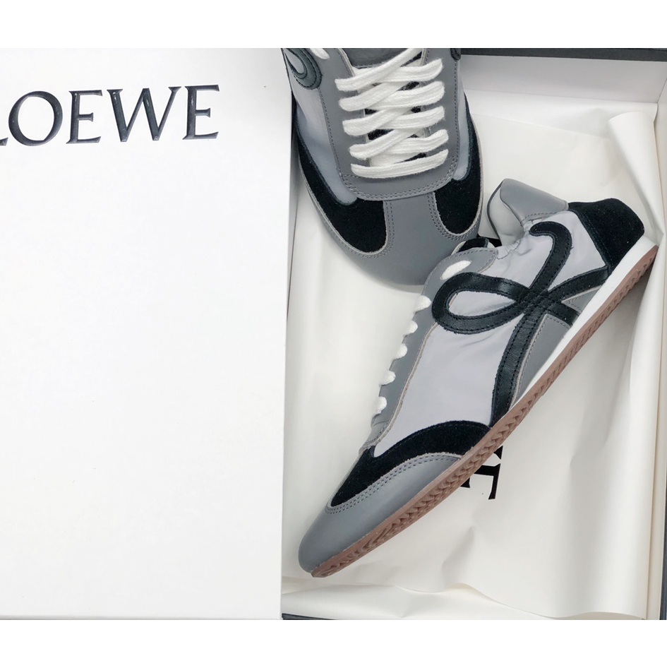 Loewe Ballet Runner In Nylon And Calfskin - DesignerGu