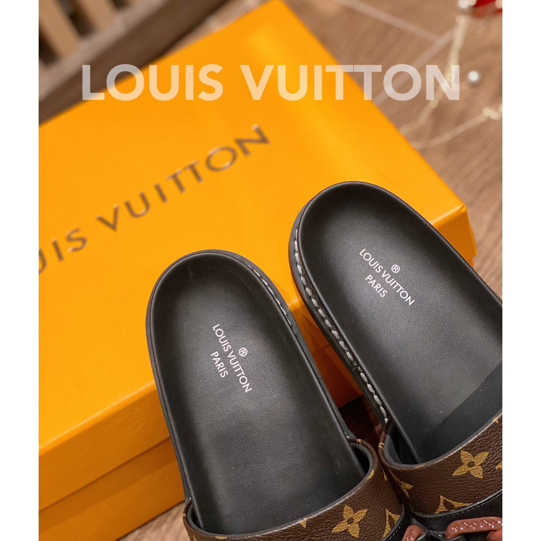 Louis Vuitton Monogram Slipper - DesignerGu