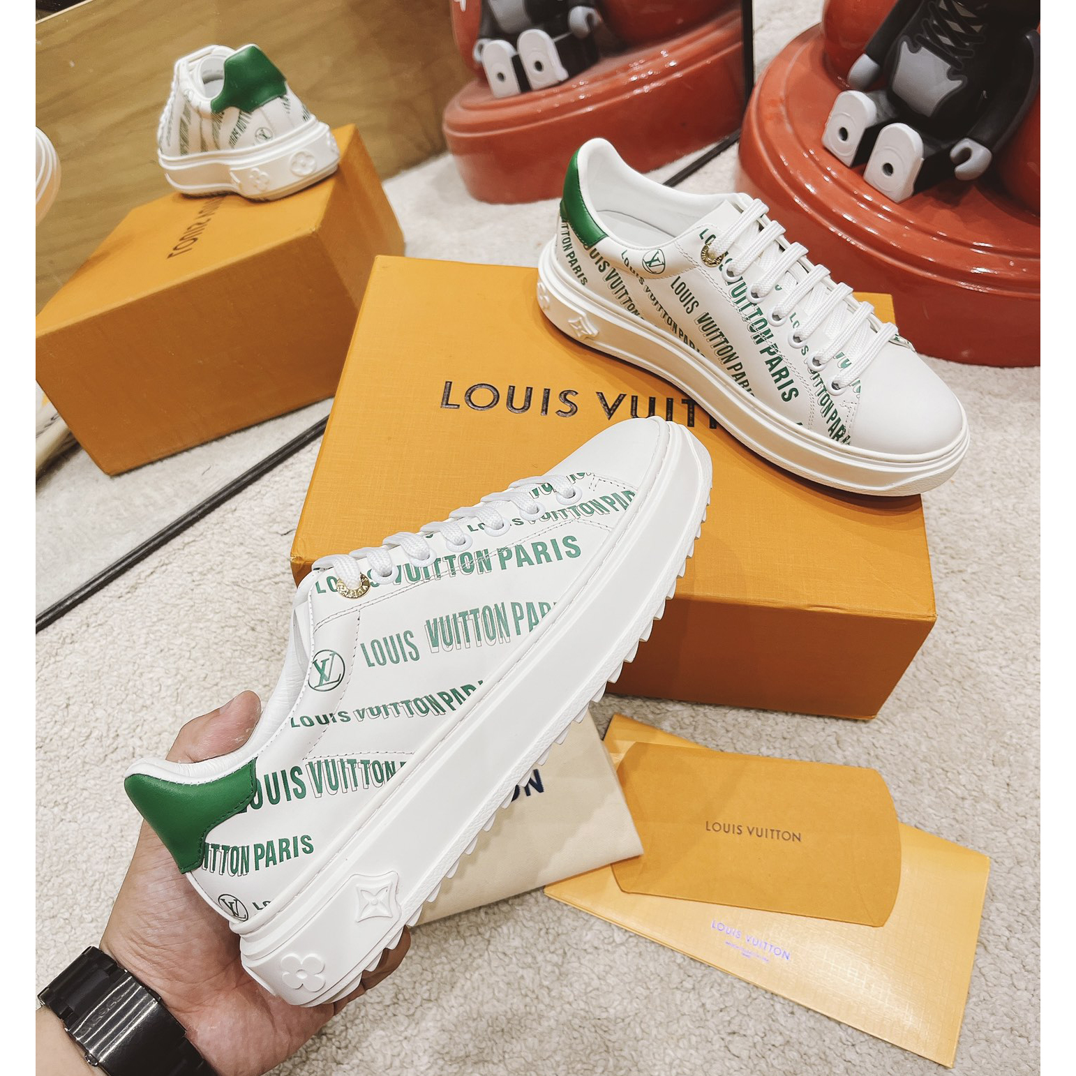 Louis Vuitton Time Out Sneaker  - DesignerGu