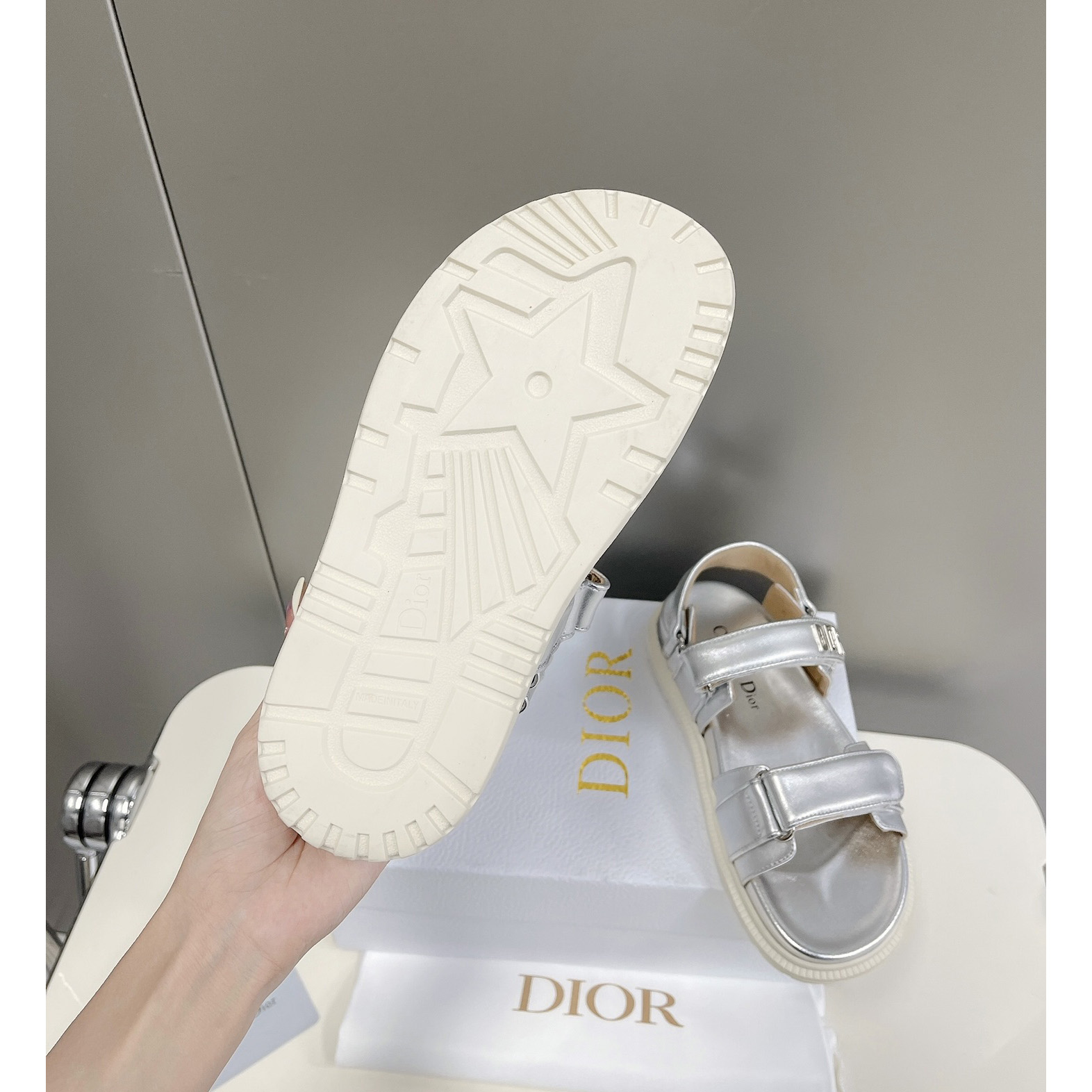 Dior Women Dioract Sandal - DesignerGu