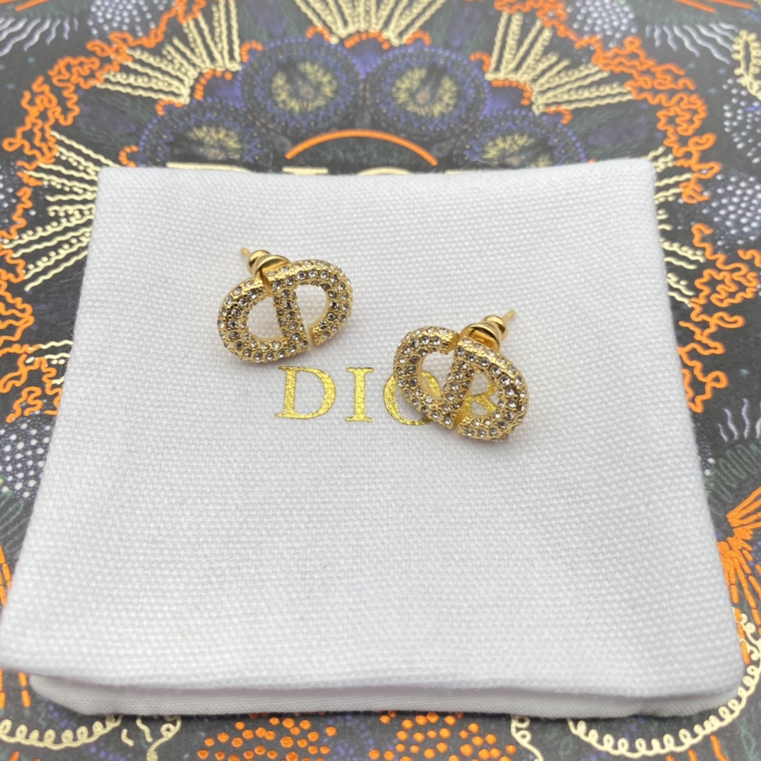 Dior 'CD'  Earrings - DesignerGu