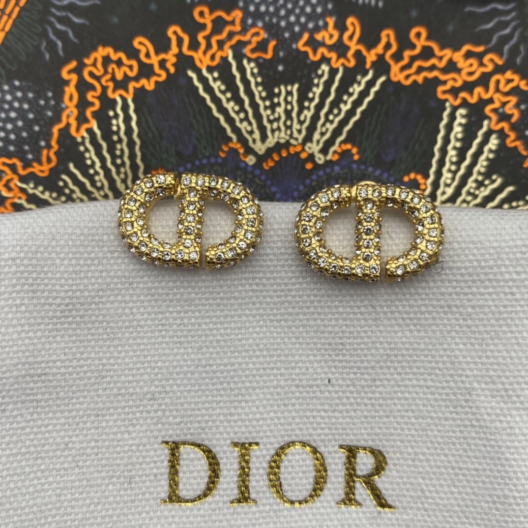 Dior 'CD'  Earrings - DesignerGu