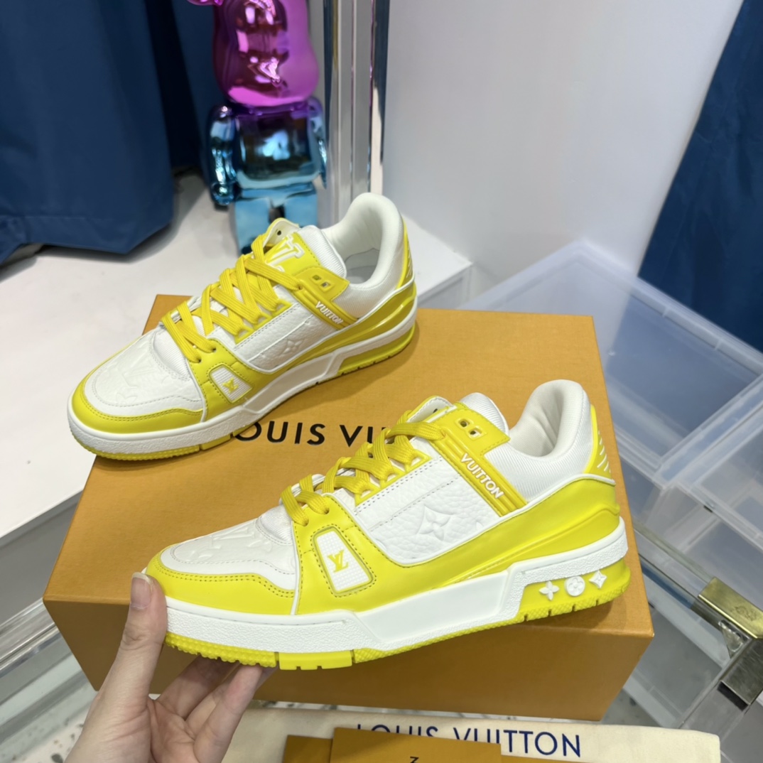 Louis Vuitton LV  Trainer Sneaker - DesignerGu