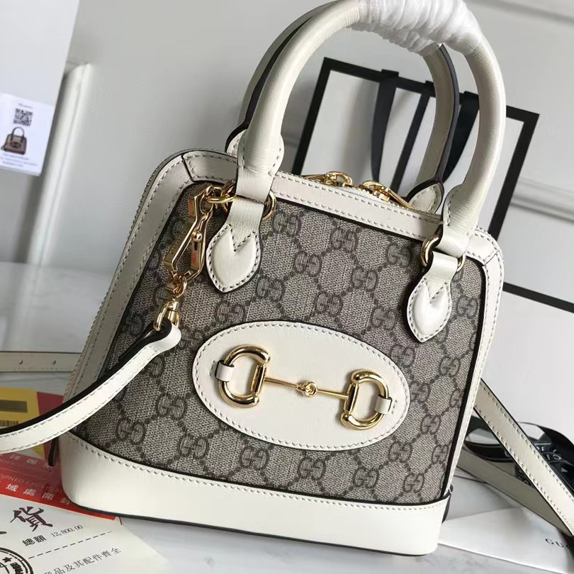 Gucci GG Horsebit 1955 Mini Handle Bag（20-19.5-7.5CM） - DesignerGu