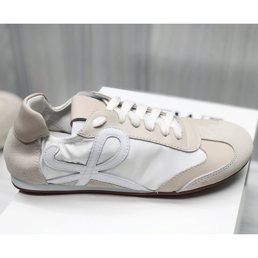 Loewe Ballet Runner In Nylon And Calfskin - DesignerGu