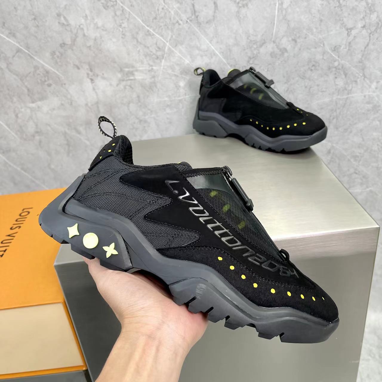 Louis Vuitton Men's Millenium Sneaker(upon uk size) - DesignerGu