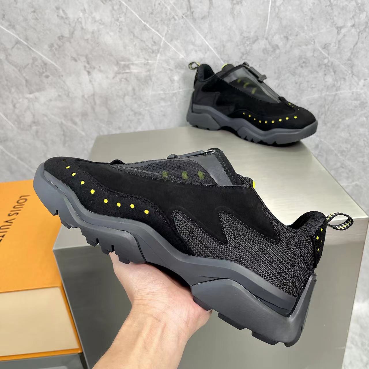 Louis Vuitton Men's Millenium Sneaker(upon uk size) - DesignerGu