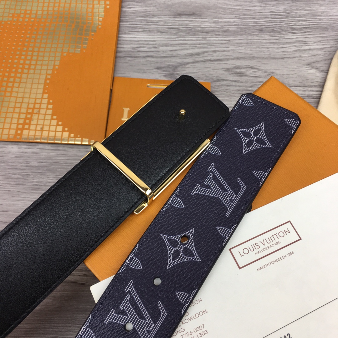 Louis Vuitton Shape 40MM Reversible Belt - DesignerGu