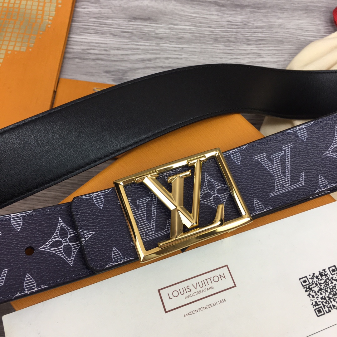 Louis Vuitton Shape 40MM Reversible Belt - DesignerGu