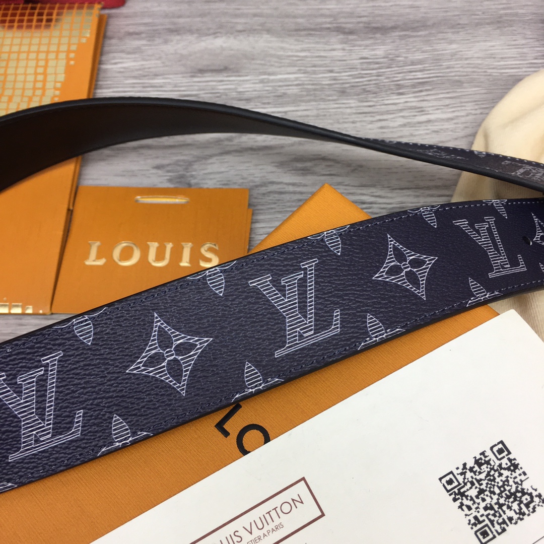 Louis Vuitton Shape 40MM Reversible Belt - DesignerGu