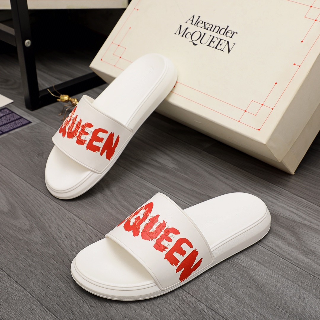 Alexander Mqueen Logo Slipper - DesignerGu