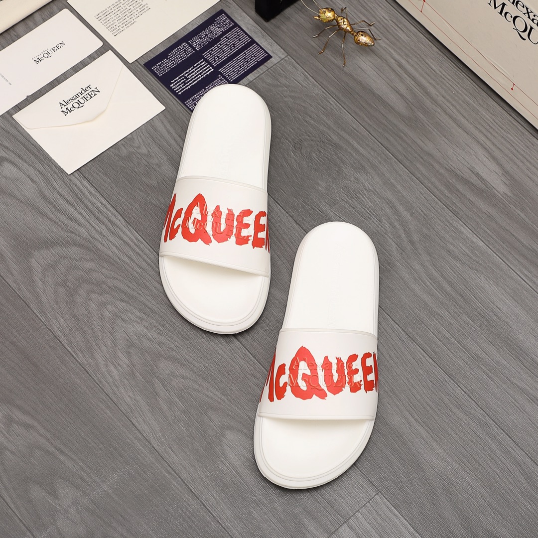 Alexander Mqueen Logo Slipper - DesignerGu