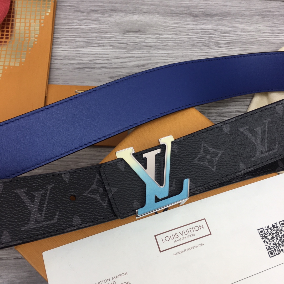 Louis Vuitton Shape 40MM Reversible Belt - DesignerGu