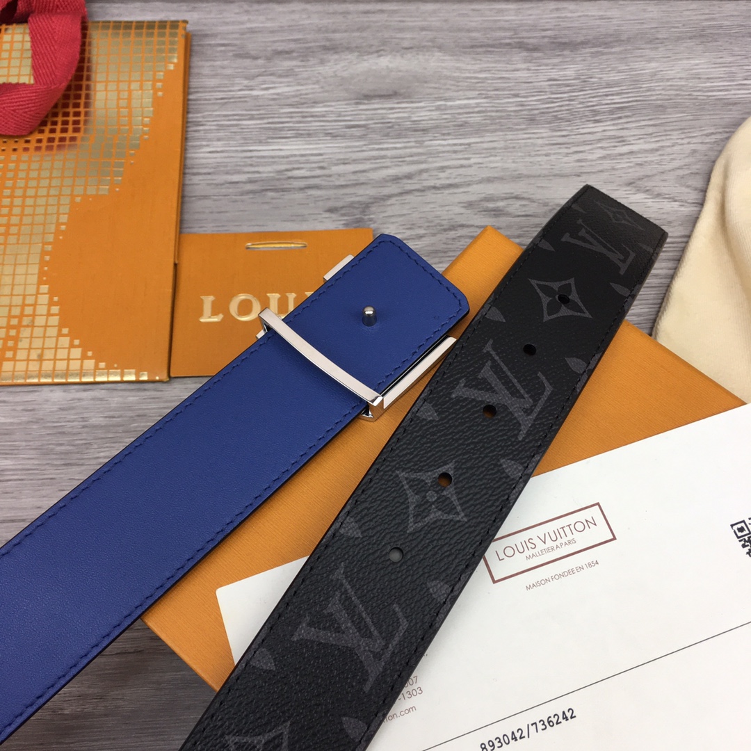 Louis Vuitton Shape 40MM Reversible Belt - DesignerGu