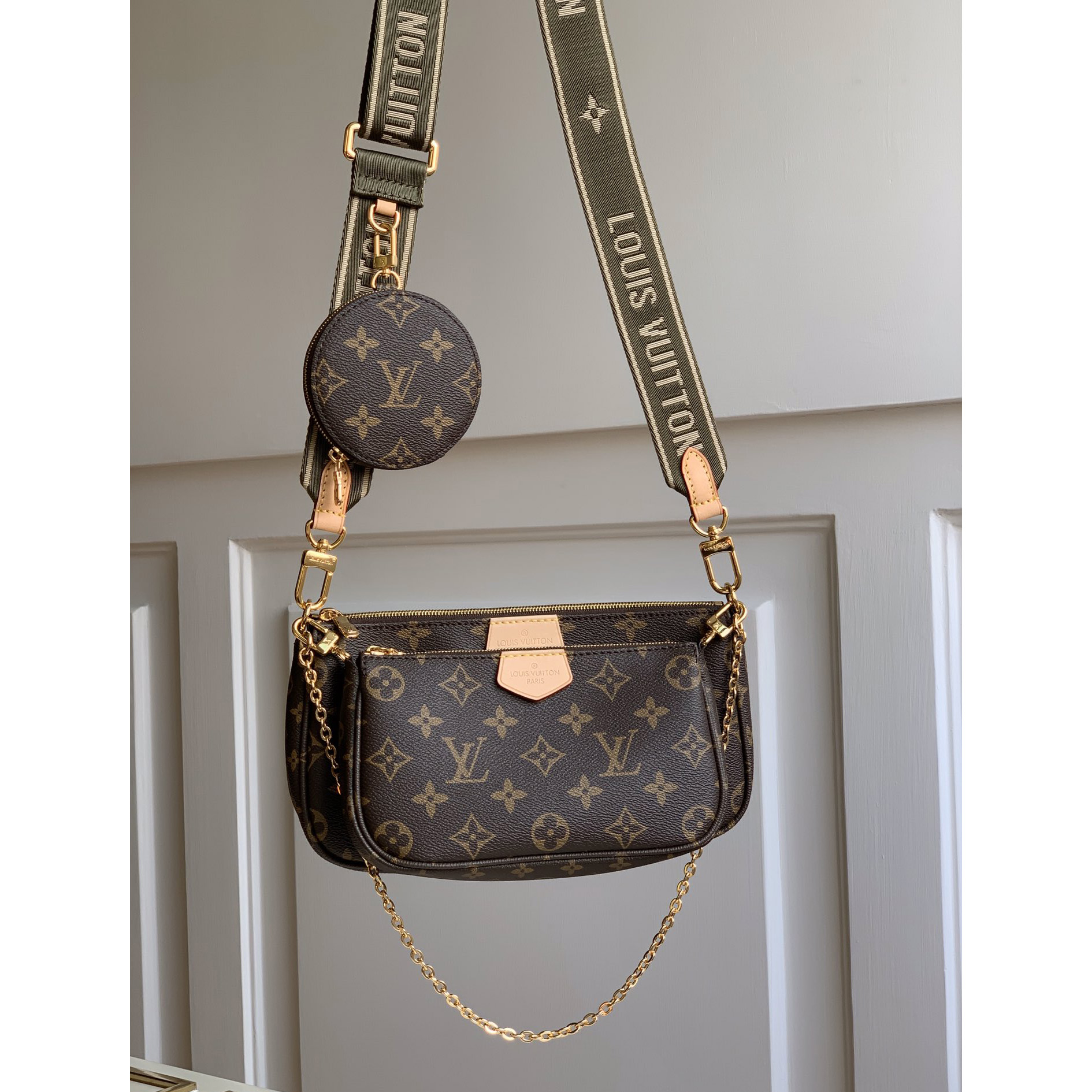 Louis Vuitton Multi Pochette Accessoires(24-13-5cm/19-11-4cm/9-2-1cm) - DesignerGu