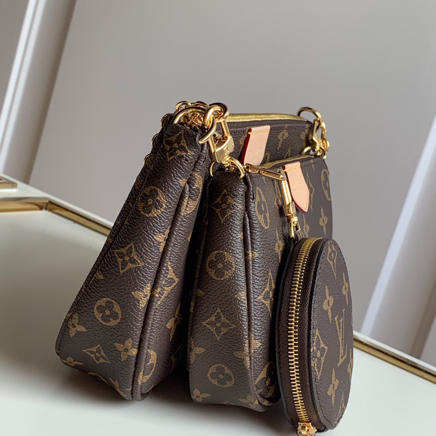 Louis Vuitton Multi Pochette Accessoires(24-13-5cm/19-11-4cm/9-2-1cm) - DesignerGu