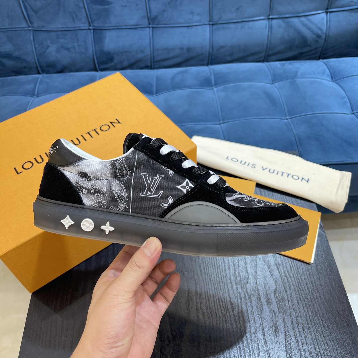 Louis Vuitton LV Ollie Sneaker        - DesignerGu