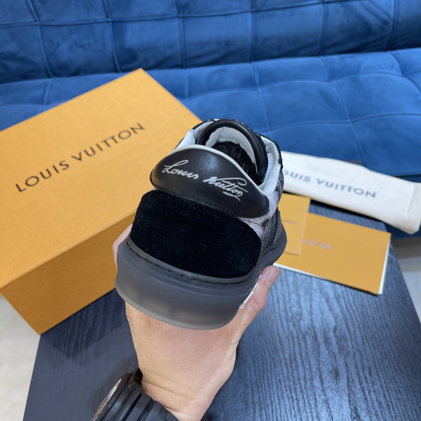 Louis Vuitton LV Ollie Sneaker        - DesignerGu