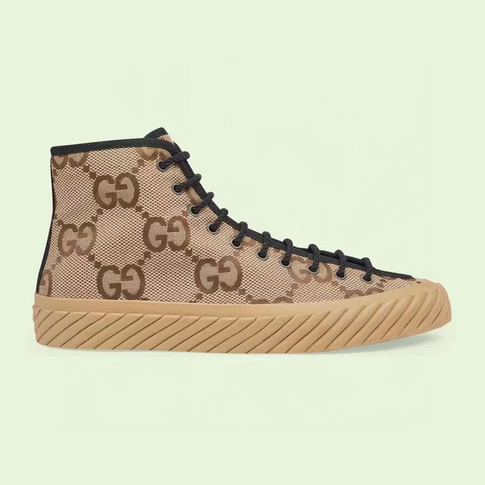 Gucci High-Top Maxi GG Sneaker - DesignerGu