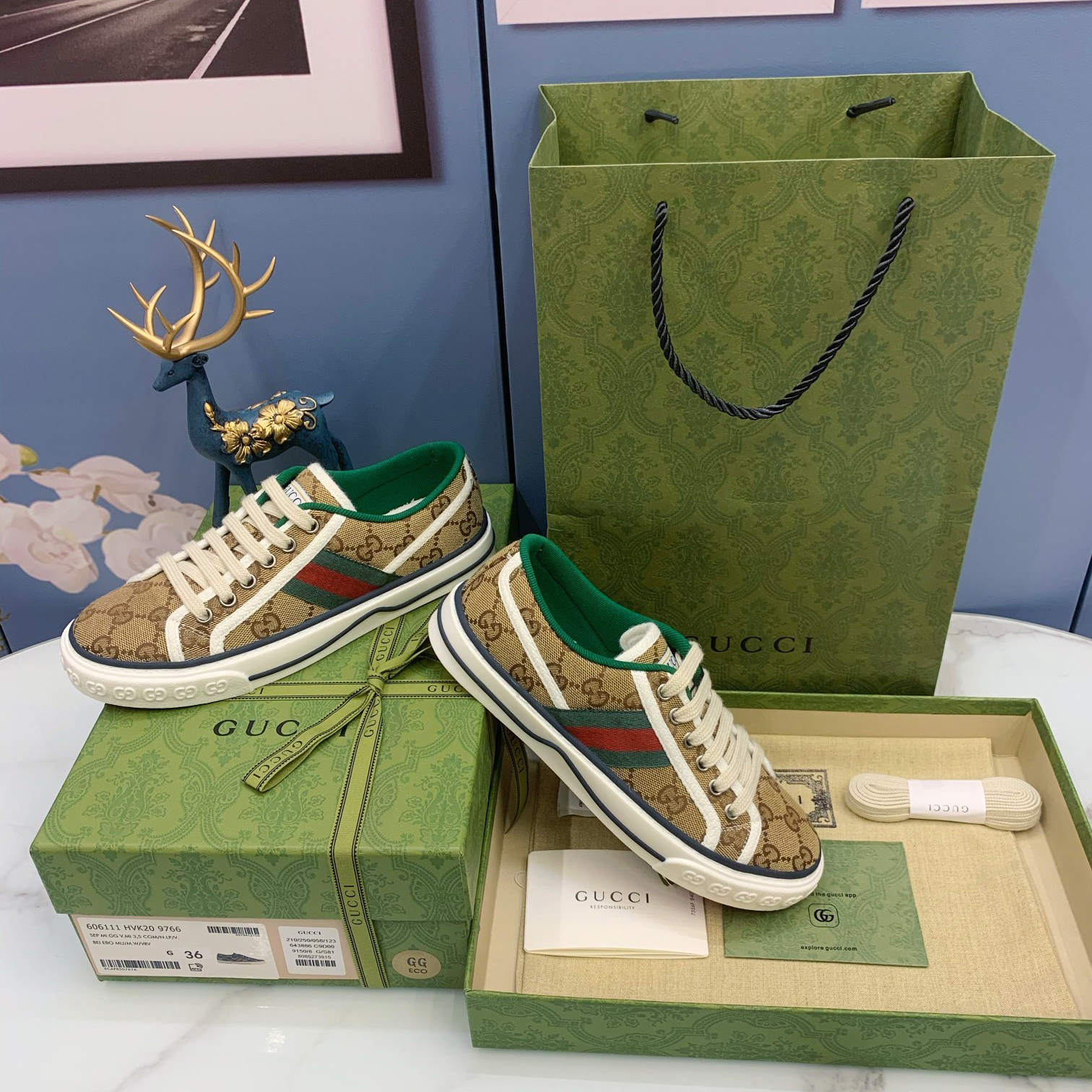 Gucci Tennis 1977 Sneaker - DesignerGu