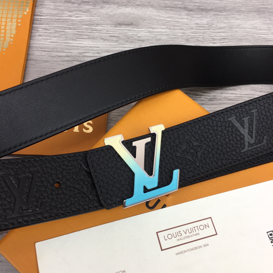 Louis Vuitton Shape 40MM Reversible Belt - DesignerGu