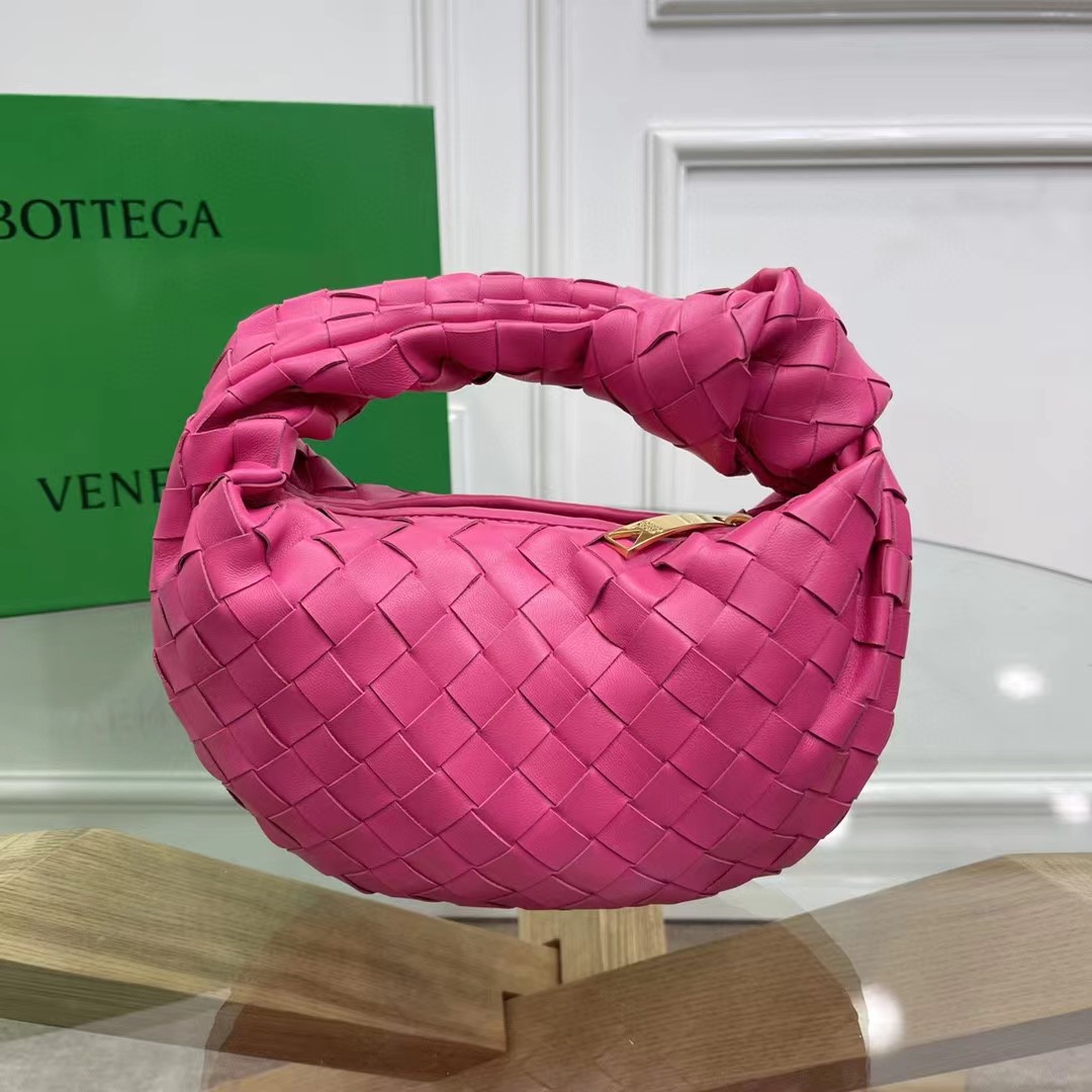 Bottega Veneta Teen Jodie Teen Intrecciato Leather Shoulder Bag(23-28-10CM) - DesignerGu