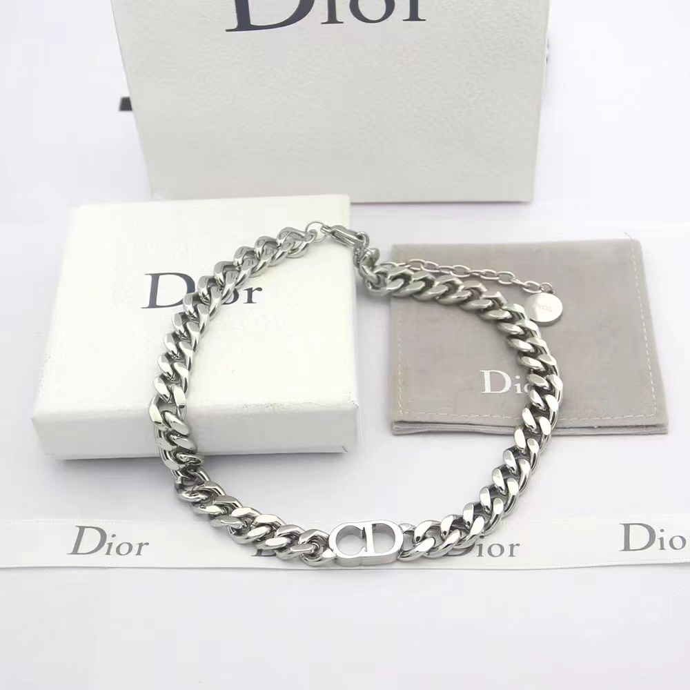 Dior Cuban  Necklace - DesignerGu