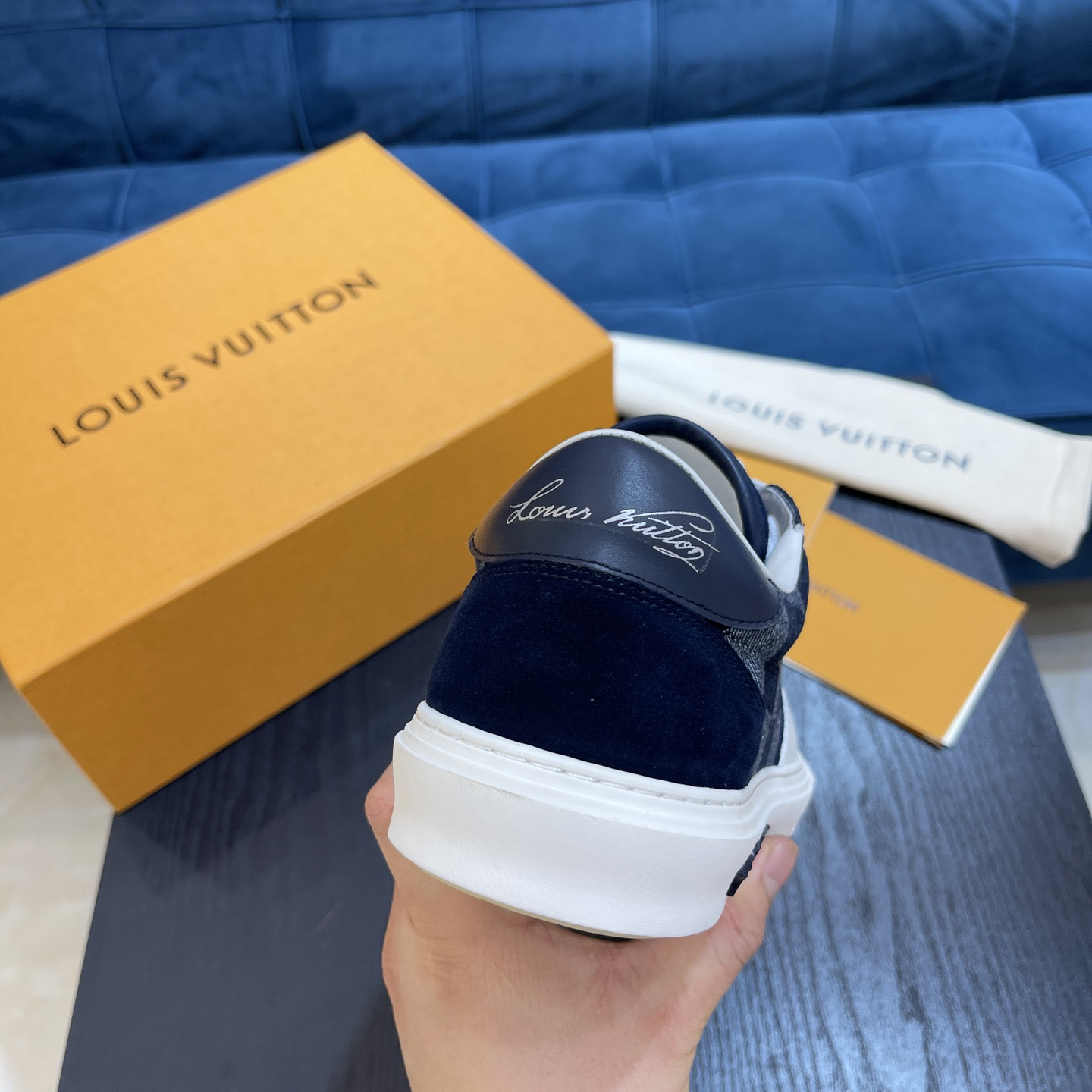 Louis Vuitton LV Ollie Sneaker      - DesignerGu